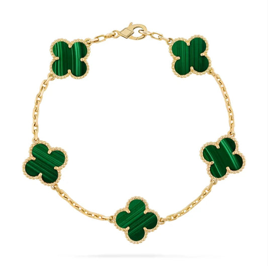 Clover Jewelry Set Mother of Pearl