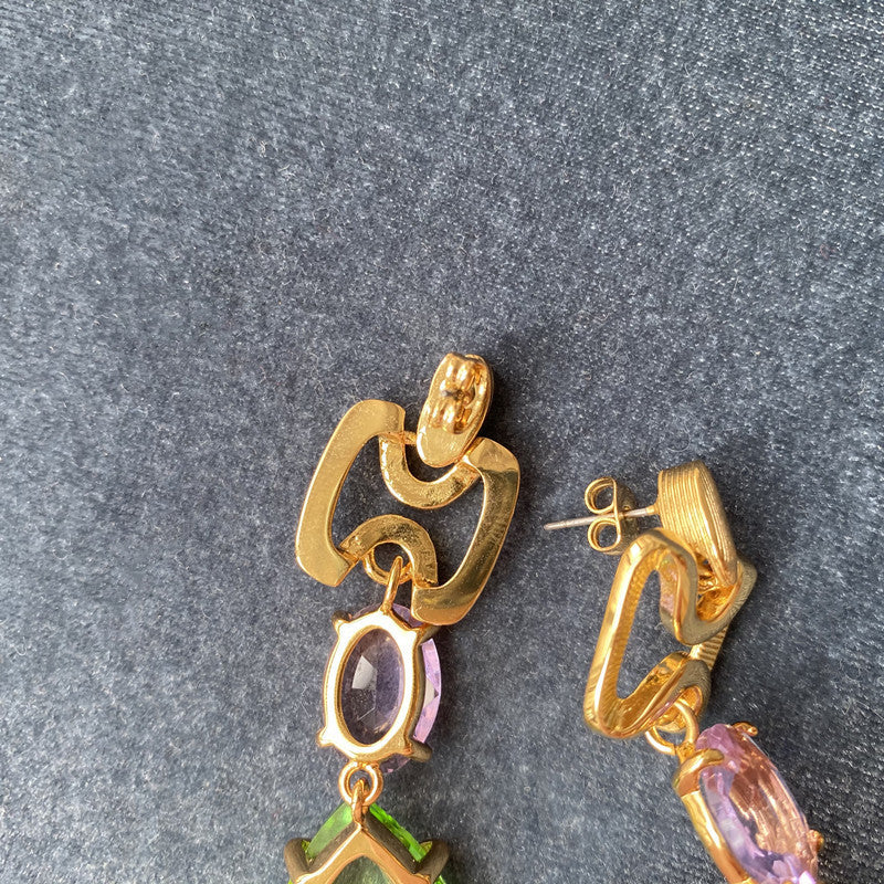 24K Solid Gold Plated Hypoallergenic Earrings