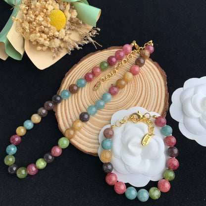 Vintage Jewelry Set Lucky Artisanal Bracelet