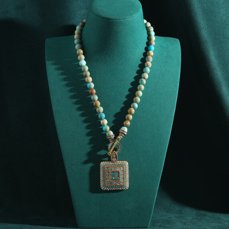 Vintage Necklace Jewelry Gold Pearl Floral Choker