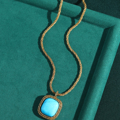 Vintage Jewelry Gold Necklace Pearl Gems Choker
