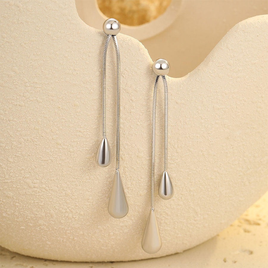 18k Gold Plated Drop Earrings Gorgeous Teardrop Earrings Jewelry