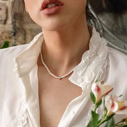 Gorgeous 24k Gold Plated Freshwater Pearls Necklace