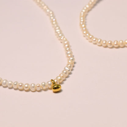 Gorgeous 24k Gold Plated Freshwater Pearls Necklace