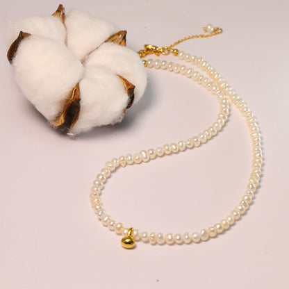 Gorgeous 24k Gold Plated Freshwater Pearls Necklace
