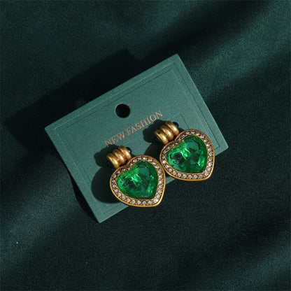 Vintage Earrings Gems Freshwater Pearl Jewelry