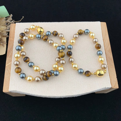 Vintage Jewelry Set Artisanal Bracelet