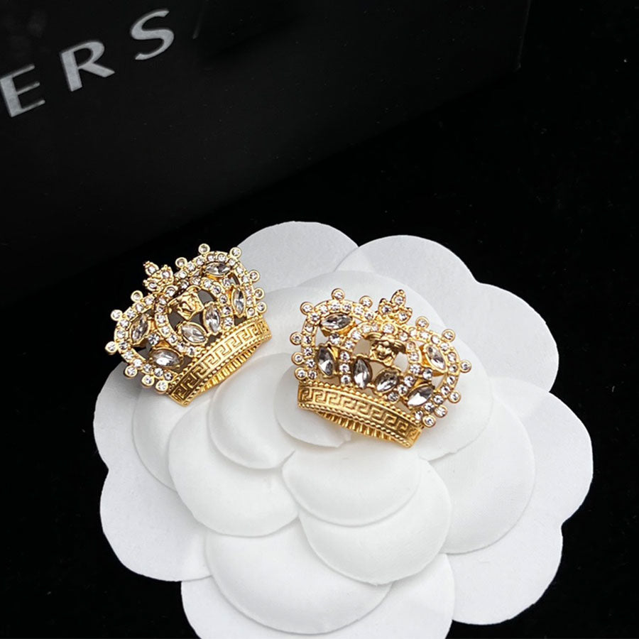 Gold Diamonds Hypoallergenic Gorgeous Jewelry Set