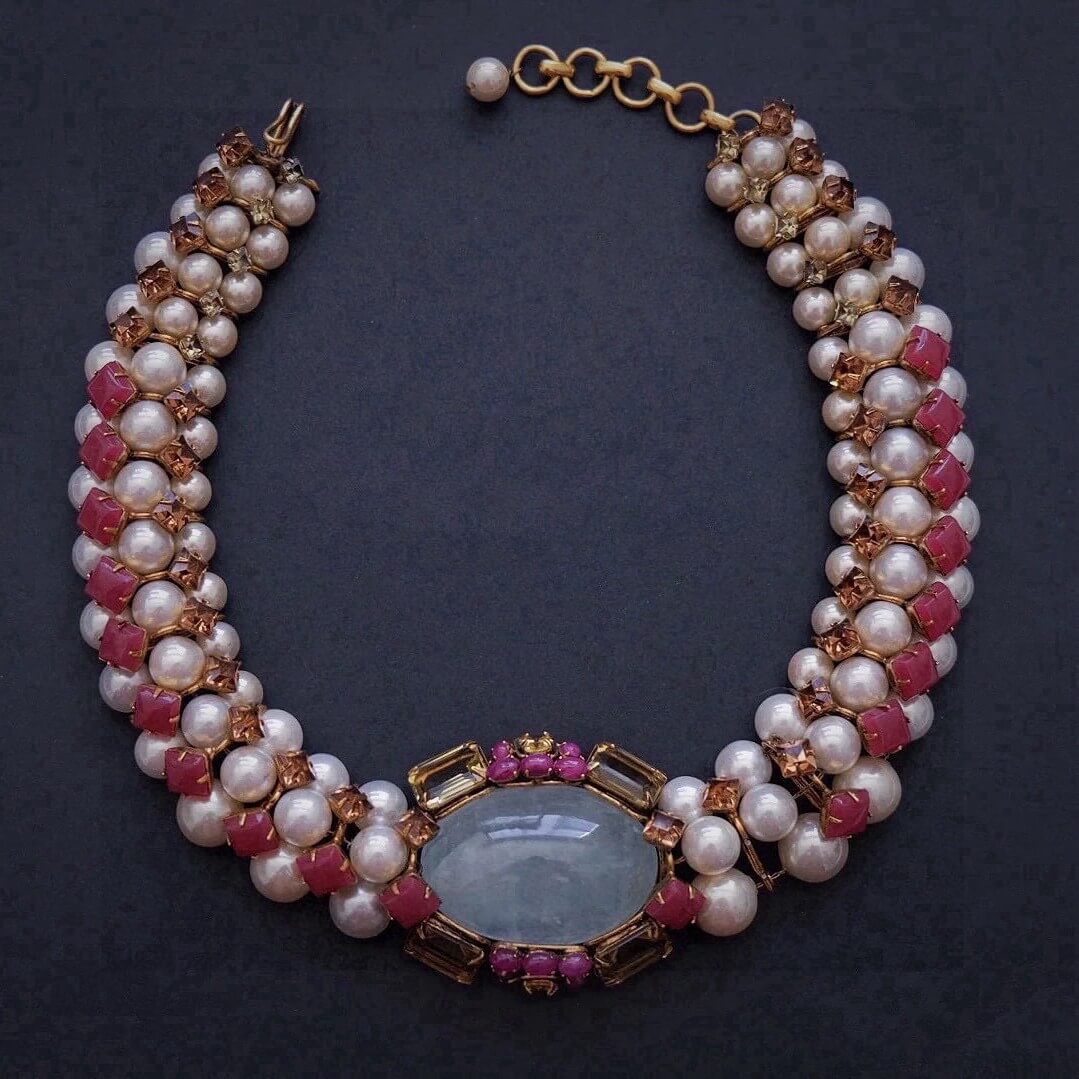 Vintage Jewelry Pearls Necklace