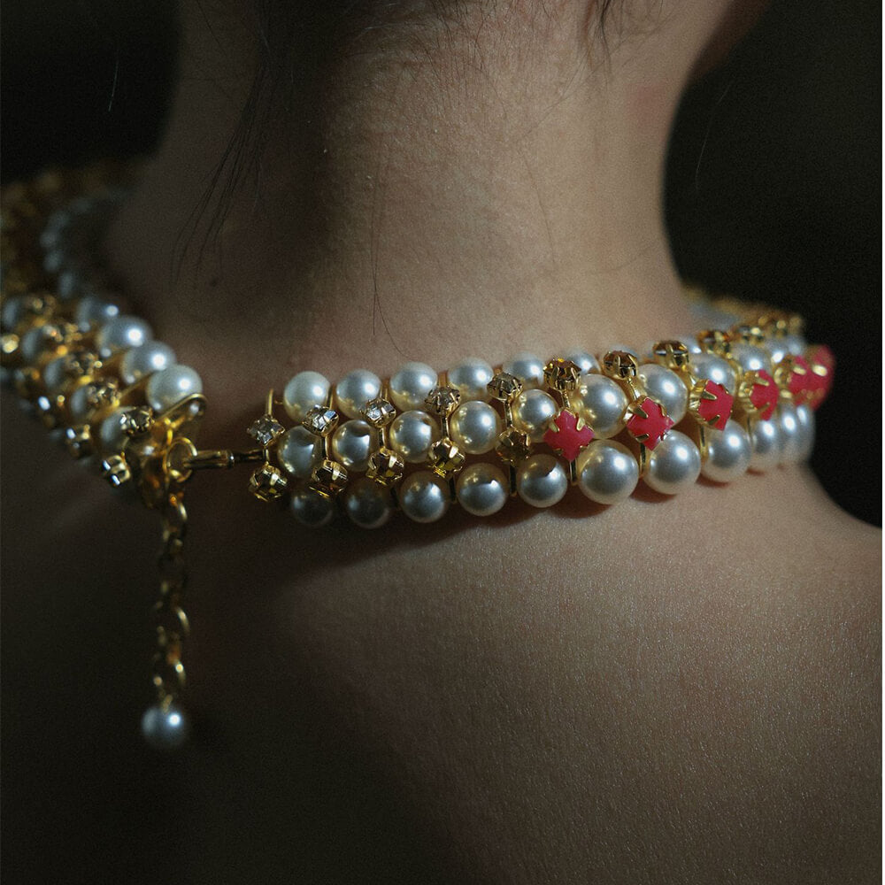 Vintage Jewelry Pearls Necklace