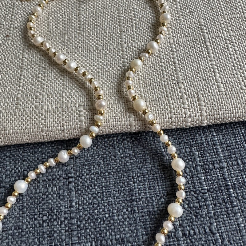 Gorgeous Genuine Freshwater Pearls Necklace