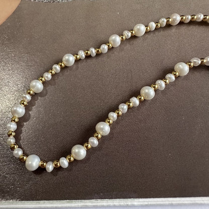 Gorgeous Genuine Freshwater Pearls Necklace