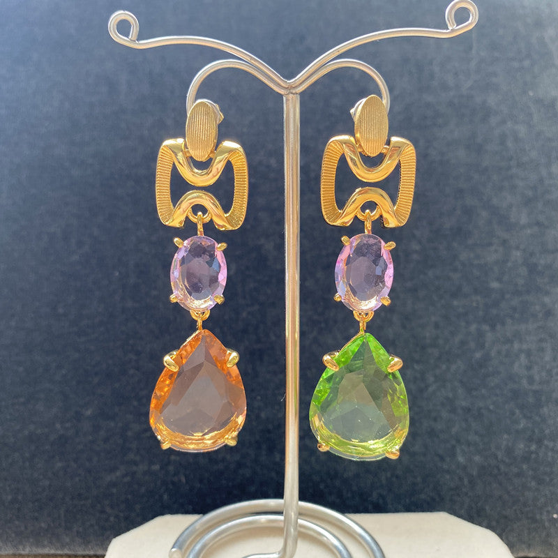 24K Solid Gold Plated Hypoallergenic Earrings