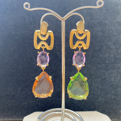 24K Solid Gold Plated Hypoallergenic Earrings