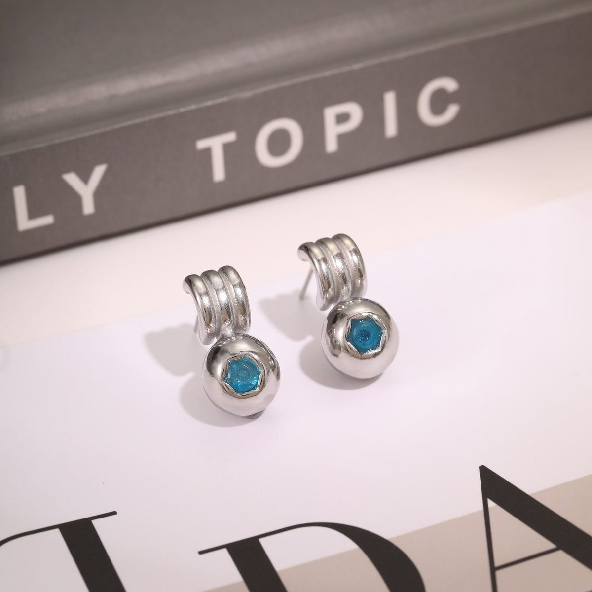 18k Gold Plated Diamond Earrings Gorgeous Zircon Jewelry