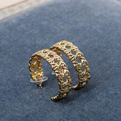 24k Gold Plated Hypoallergenic Brass Gorgeous Earrings