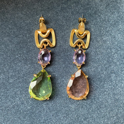 24K Solid Gold Plated Hypoallergenic Earrings