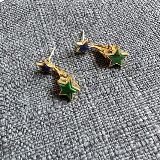 24K Gold Plated Removable Earrings Hypoallergenic Gorgeous Geometric Jewelry