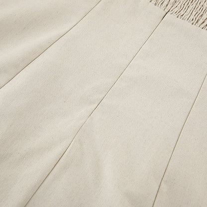Backless Vacation Tube Top Linen Midi Maxi Dresses