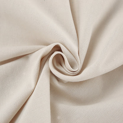 Backless Work It Bubble Sleeve Linen Midi Dresses
