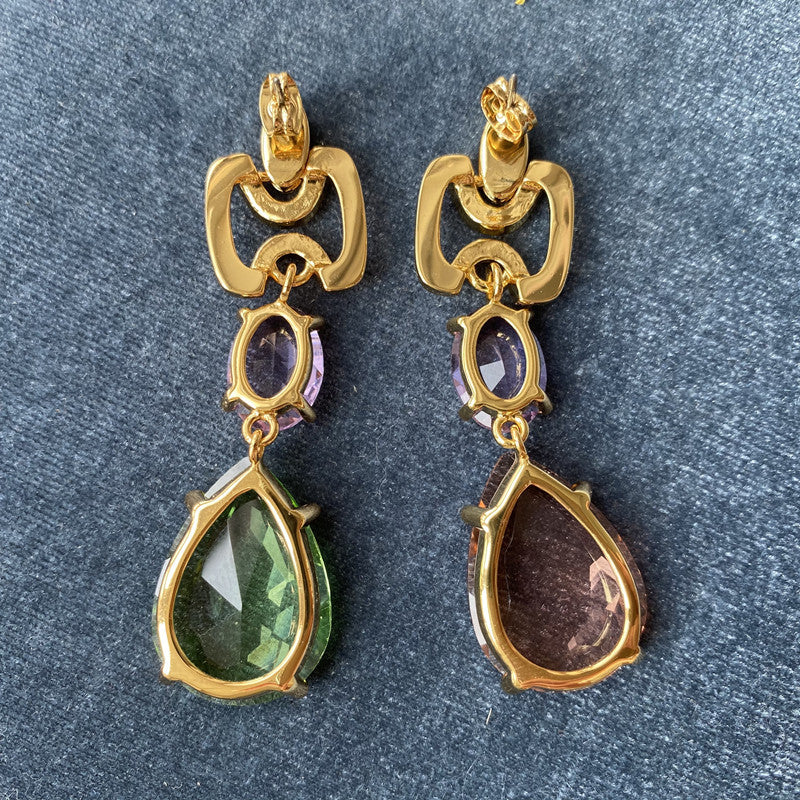 24K Solid Gold Plated Hypoallergenic Earrings