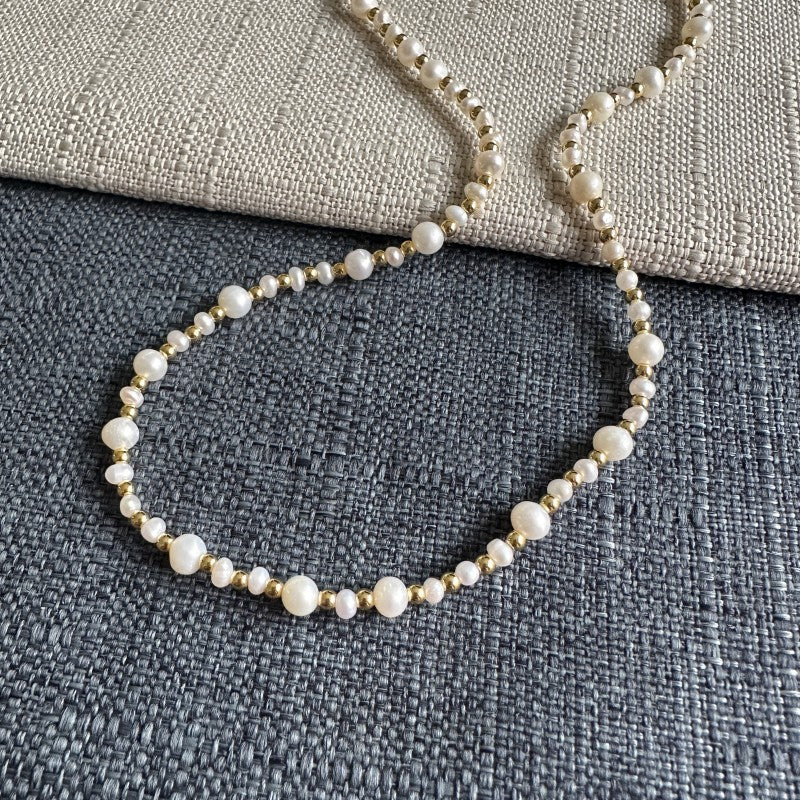 Gorgeous Genuine Freshwater Pearls Necklace
