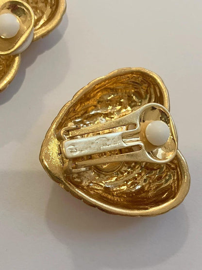 Vintage Jewelry Heart Earrings