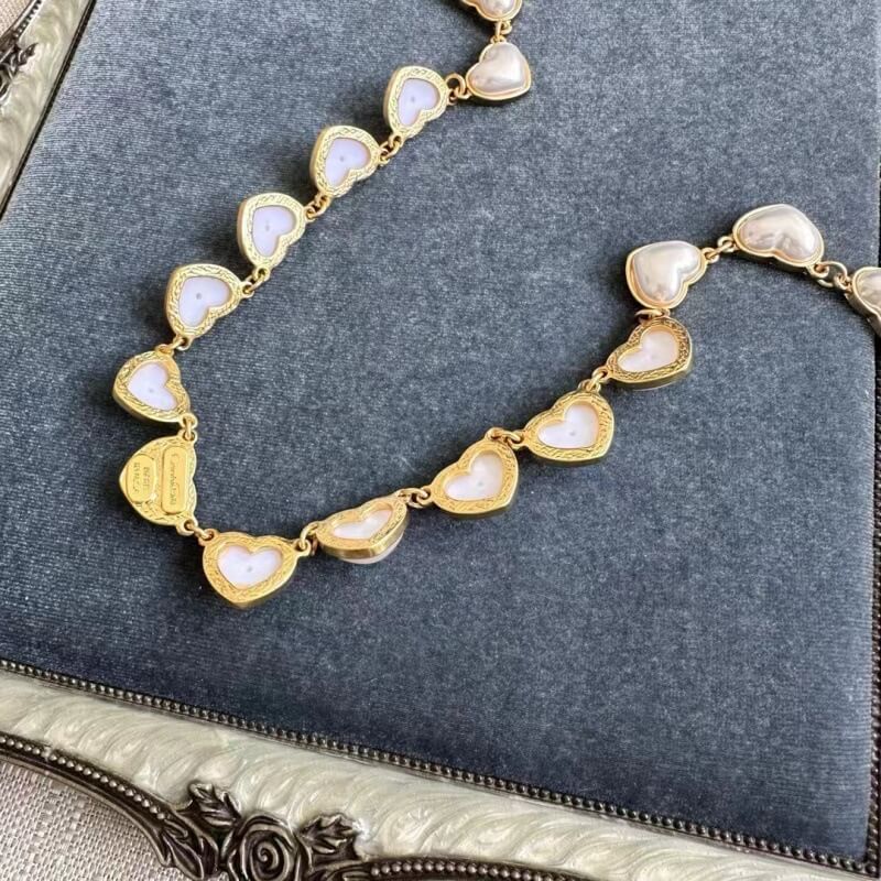 Vintage Jewelry Designer Sweetheart Necklace