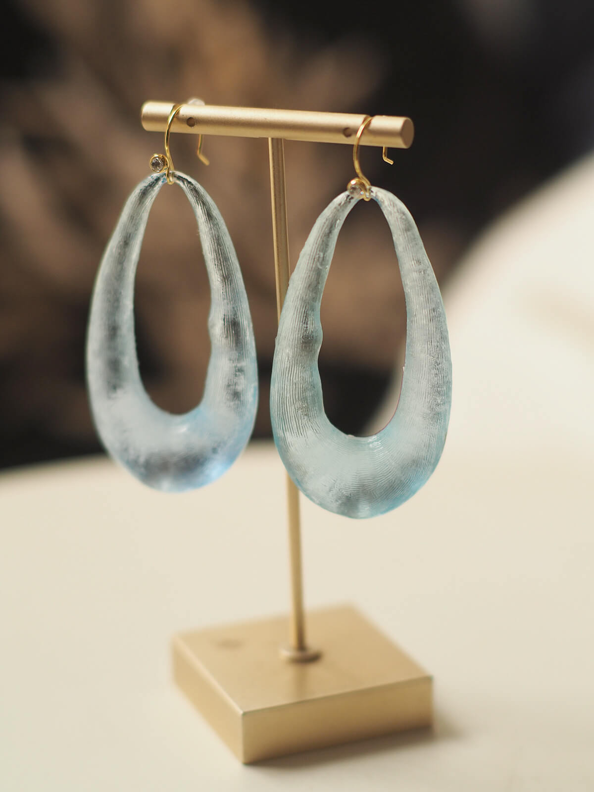 Vintage Jewelry Clear Earrings