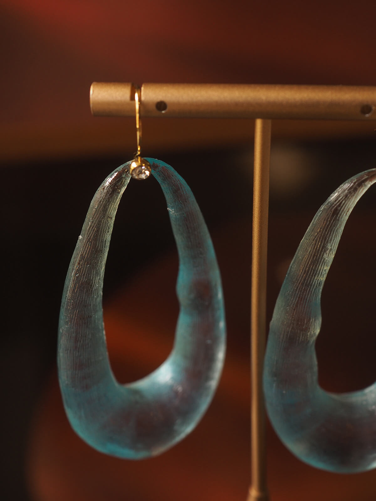 Vintage Jewelry Clear Earrings