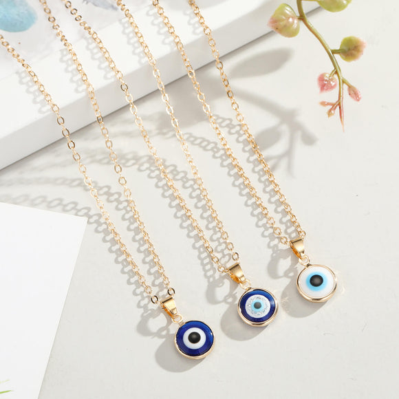 T Bracelet Turkish Eye Pendant Demon Eye necklace