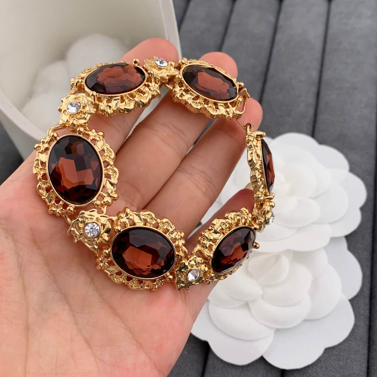 Vintage Jewelry Gems Diamond Bracelet