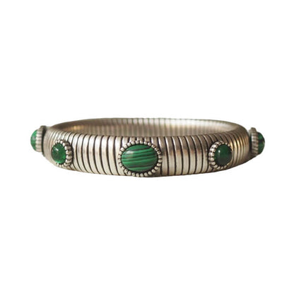 Vintage Jewelry Turquoise Carnelian Bangle