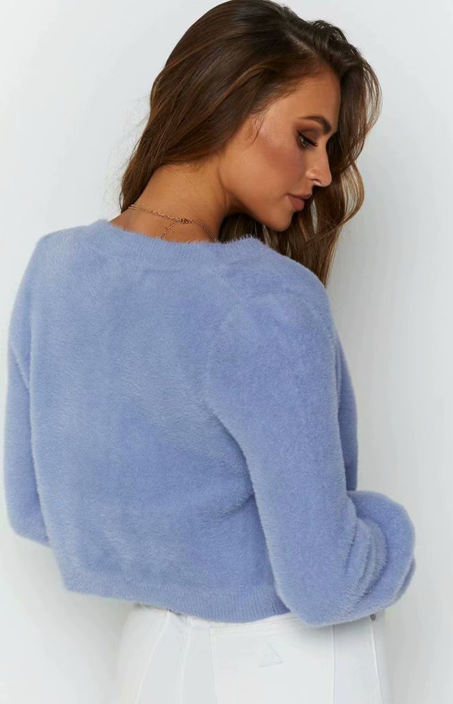 Sling Vest Cardigans Sweaters Short Skirts Mini Dresses Three-piece Suit