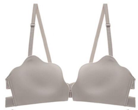 Strapless Bra Stickers Non-Slip Gather Front Buckle No Rims Invisible Underwear Thin Bras