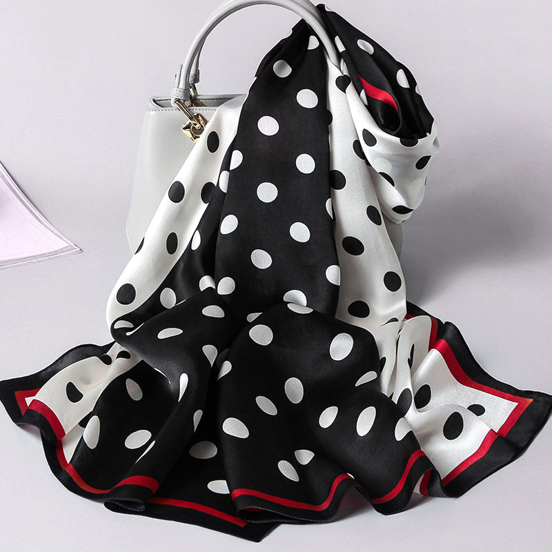 Mulberry Silk Scarf Shawl Wrap for Women Ladies Girls 53x170