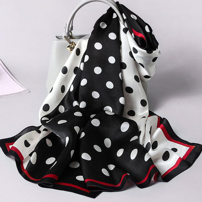 Mulberry Silk Scarf Shawl Wrap for Women Ladies Girls 53x170