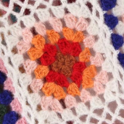 Handicraft Hollow-out Mohair Lacing Cardigans Sweaters Coat