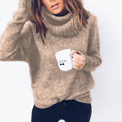 Casual Turtleneck Knitted Sweaters