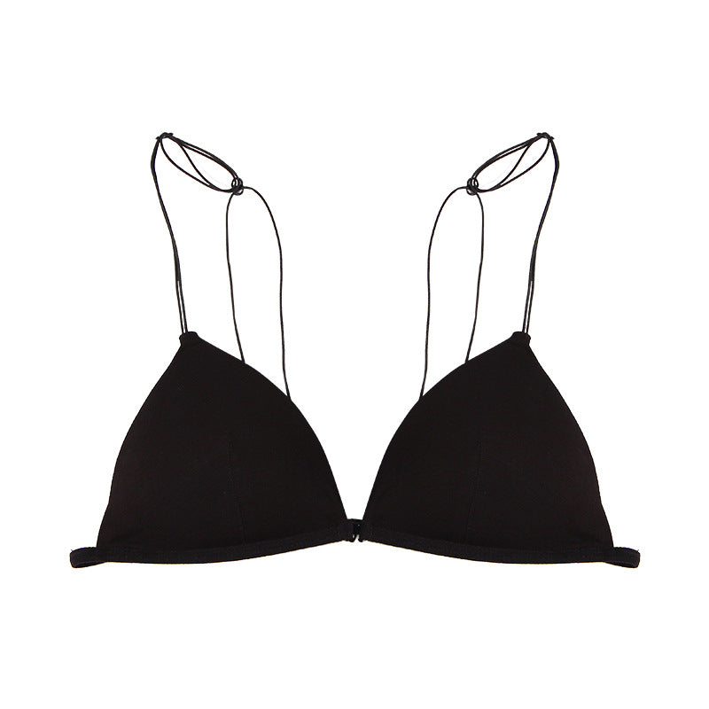 Sexy Triangle Cup Front Buckle Wireless bras