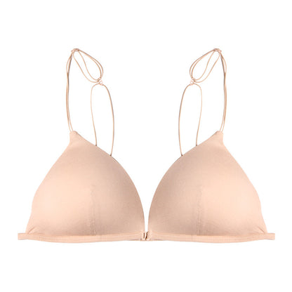 Sexy Triangle Cup Front Buckle Wireless bras