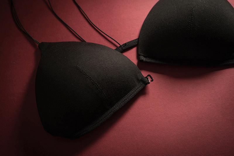 Sexy Triangle Cup Front Buckle Wireless bras