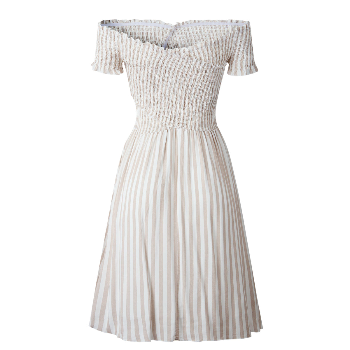 Fringe Off The Shoulder Strapless Mini Dresses