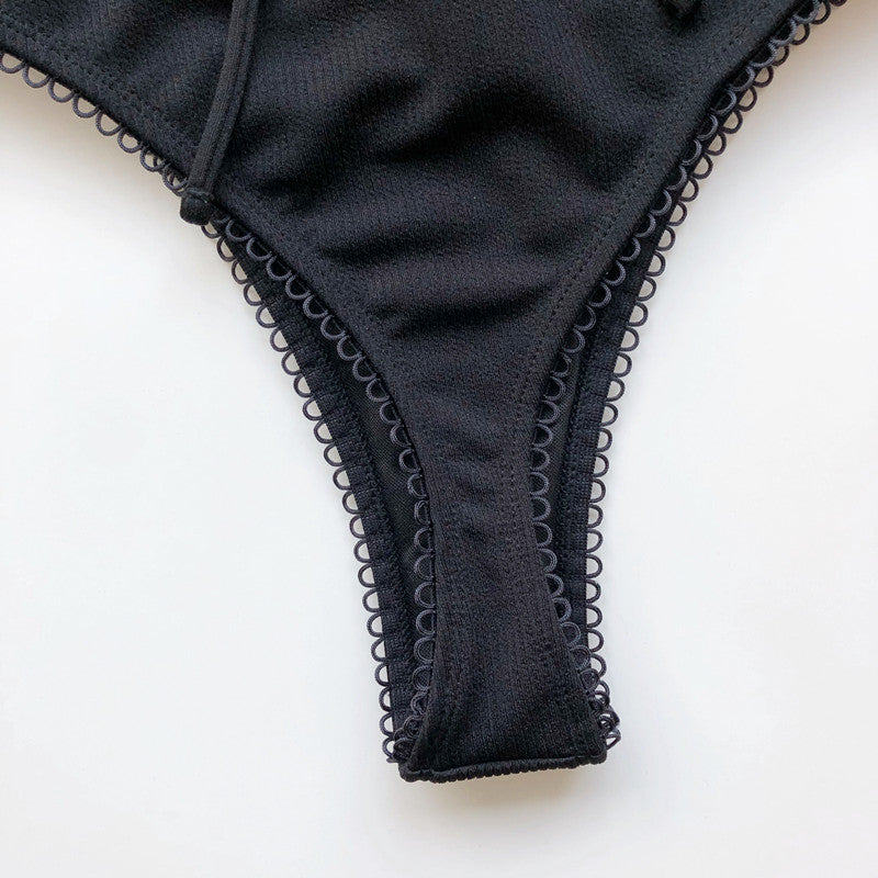 Lace One-piece Swimwear