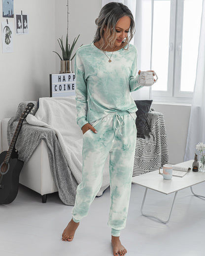 Tie Dye Two-Piece Set Loungewear