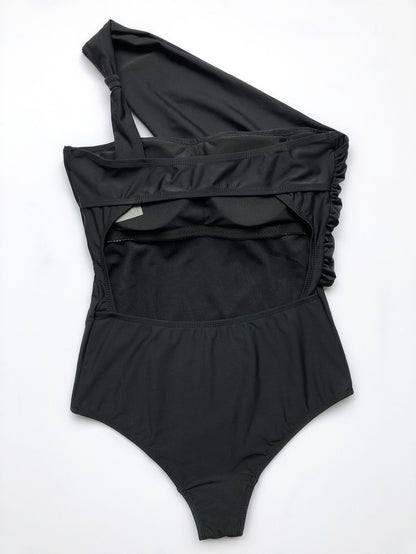 One-shoulder One-piece Swimwear