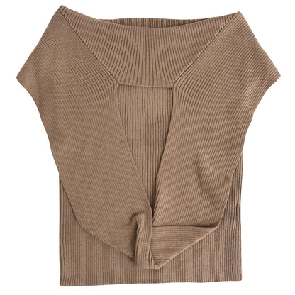 Cross Strapless Halter Camis Tops Sweaters
