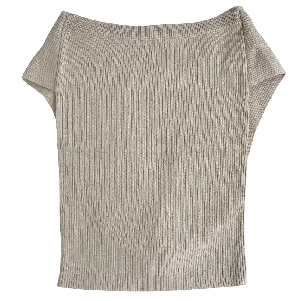 Cross Strapless Halter Camis Tops Sweaters
