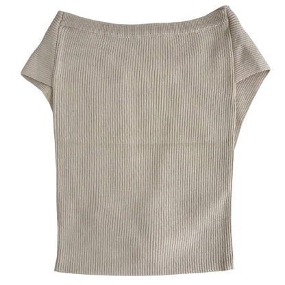 Cross Strapless Halter Camis Tops Sweaters