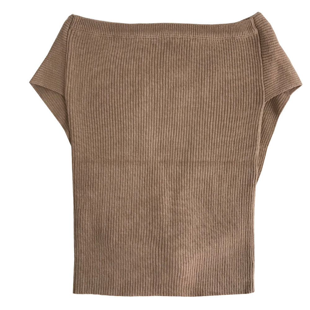 Cross Strapless Halter Camis Tops Sweaters